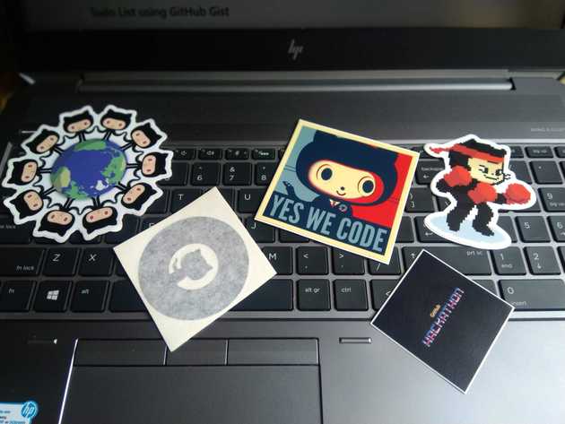 GitHub Hackathon Stickers Pack